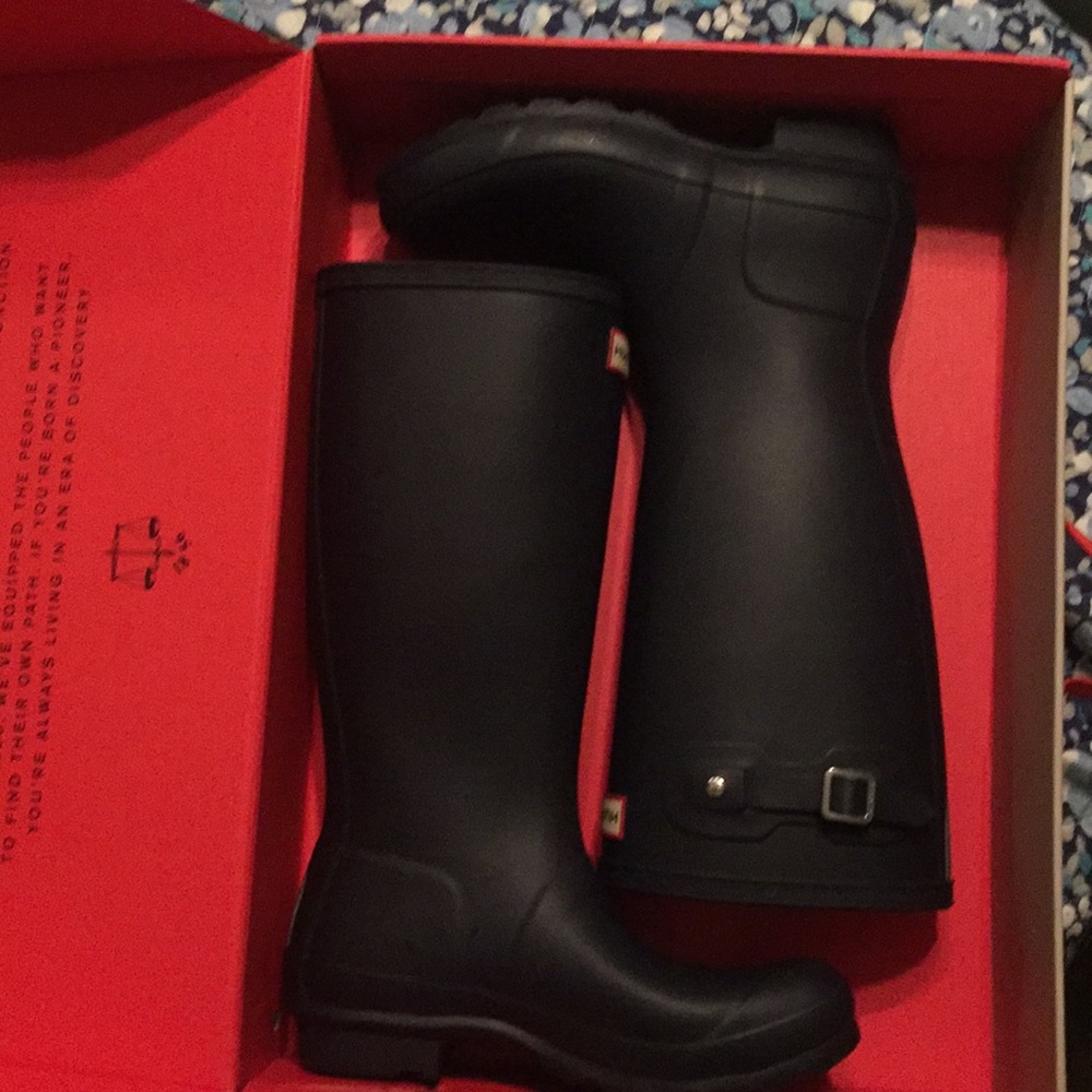 Hunter rain boots
